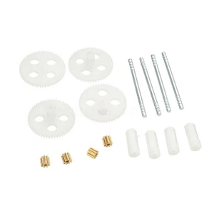 Large Gears+Gear Shafts+Gear Shaft Ends+Motor Cogs For Syma X5 X5C X5SC X5SW F - Picture 1 of 10