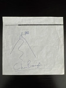 CHRIS BONNINGTON MOUNTAINEER AUTOGRAMM / ZEICHNUNG - Bild 1 von 2