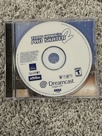 Tony Hawk's Pro Skater 2 (Sega Dreamcast) Disc Only! TESTED! Original Case Back