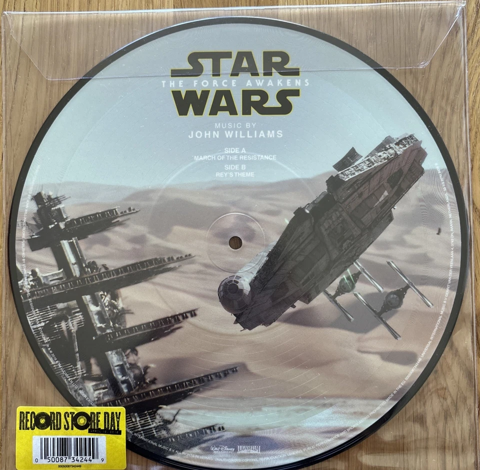 10" Vinyl John Williams Star Wars The Force Awakens Record Store Day-exclusive - Bild 1 von 2