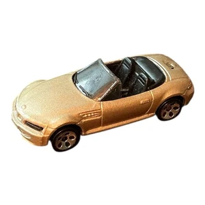 Hot Wheels BMW Z3 Roadster Gold Convertible Die-Cast Car 1993 Malaysia - Picture 1 of 5