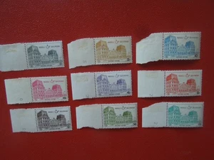 G6385 BELGIUM 1971 Mi 67 -75 RAILWAY PARCELS POSTOFFICES MNH - Picture 1 of 2