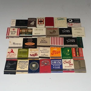 Vintage Misc lot of THIRTY FOUR (34) pre-owned California matchbooks Griswolds - Picture 1 of 7