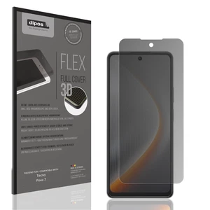 Full Cover Sichtschutzfolie für Tecno Pova 7 Displayschutzfolie Anti-Shock - Bild 1 von 8