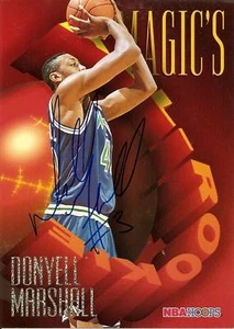 FOTO firmada de Donyell Marshall automática 5x7 con certificado de autenticidad - Imagen 1 de 1