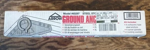Arrow Shed 60297 Ground Anchor Kit Steel Storage Building - Picture 1 of 6