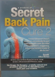 Secret Back Pain Cure 2 (DVD) - Picture 1 of 1