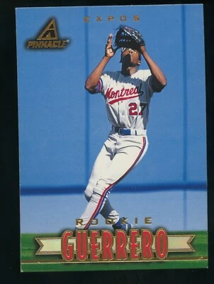 Vladimir Guerrero 1997 New Pinnacle #169 EX - Imagem 1 de 2