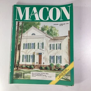 Macon Georgia Magazine 1991 RARE VHTF Real Estate Art Ana Bel Lee Evans Porter - Picture 1 of 19