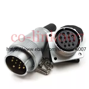 13pin Aviation Connector,WS32 500V Bulkhead Industrial Plug Socket Circular Plug - Picture 1 of 7