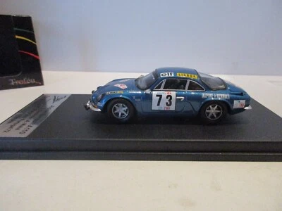 TROFEU 1/43 ALPINE RENAULT A 110 RALLY PORTOGALLO 1972 #73 LIM.ED. 1/150 RRAL 01 - Immagine 1 di 4