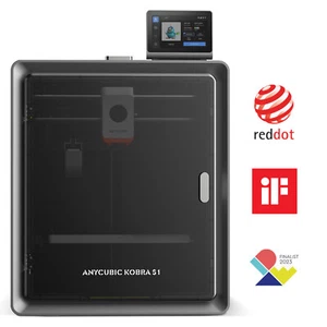 ANYCUBIC Kobra S1 CoreXY 600mm/s 3D Printer Print Size 250*250*250mm No Ace Pro - Picture 1 of 11