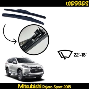 Wind Shield Wiper Blades fit for Mitsubishi Pajero Sport/Montero 2015 22' / 18' - Picture 1 of 3