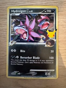 Hydreigon C lv.61 Promo - SWSH138 Celebrations 25th Anniversary Pokemon NM - Picture 1 of 1