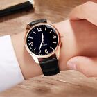 Woman's Classic Watch Leather Analog Alloy Quartz Wristwatch Ladies Gift Watches