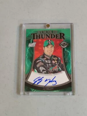JJ Yeley RC Rookie Auto 296/350 2006 Wheels Rookie Thunder #95  - Image 1 of 2