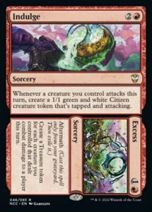 MTG - INDULGE // EXCESS - New Capenna Commander (R) - Picture 1 of 1