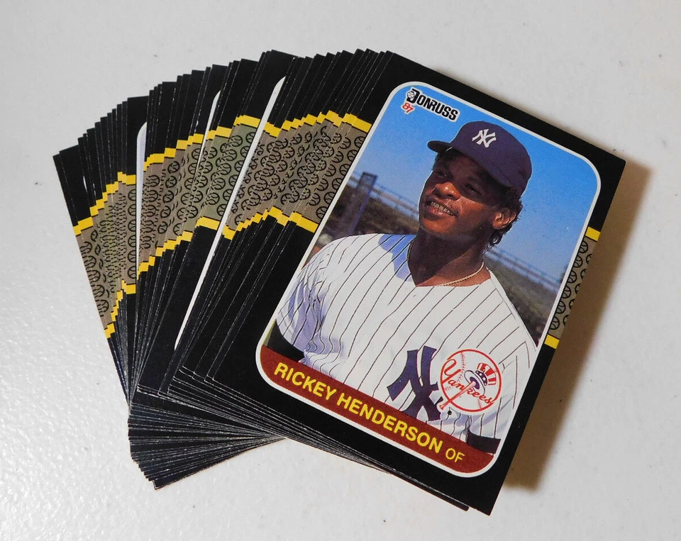 1987 DONRUSS BASEBALL YOU PICK CARD COMPLETE YOUR SET #'s 221-440 (item#E20) - Image 1 of 1