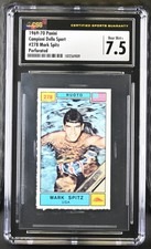 1969-70 Panini Campioni Dello Sport Mark Spitz Rookie #278/ CSG 7.5 NM+