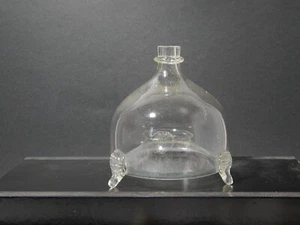 ANTICA MOSCAIOLA TRAPPOLA PER MOSCHE VETRO SOFFIATO ALTARE SAVONA XIX SECOLO - Imagen 1 de 10