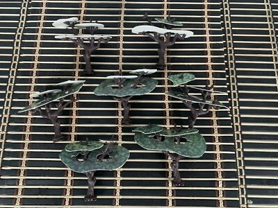 Weapons And Warriors Castle Siege Trees Replacement Piece Part 1995 Lot of 7 VTG - Image 1 of 3