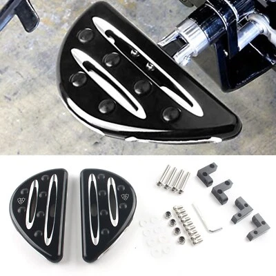 estriberas negras para Harley Electra Glide Classic FLHTC para pasajero trasero Foto 1 de 4