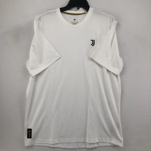 Adidas Official Juventus Q2 HC Men's Team T-Shirt - Size M - White Cover