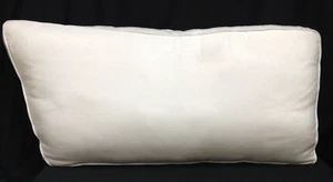 1 Pottery Barn ERSATZ Eckstuhl RÜCKENLEHNE Poly KISSEN Perf Slub Tweed weiß - Bild 1 von 3