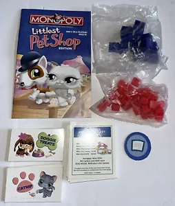 Piezas de repuesto LPS Littlest Pet Shop Monopoly dinero, casas, tarjetas - Imagen 1 de 8