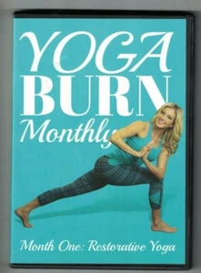 Yoga Burn Monthly Month One : Restorative Yoga  DVD -- 4 Disc Set - Picture 1 of 4