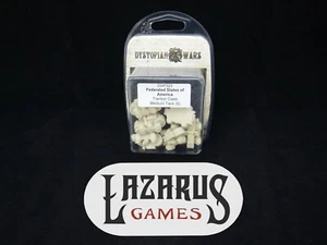 Dystopian Wars: Federated States of America - 6 Trenton Class Medium Tanks (NiB) - Picture 1 of 4