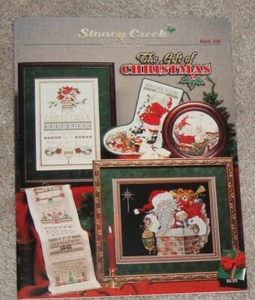 Stoney Creek "The Gift of Christmas" gezähltes Kreuzstichmuster - Neu - Bild 1 von 2