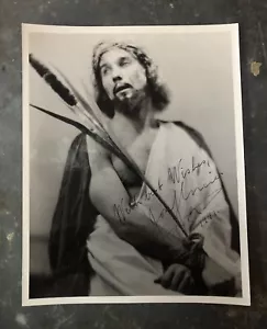 1941 JOSEF MEIER als Jesus Christus in Passionsspielen signiert 8x10 Foto - Bild 1 von 3