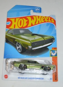 HOT WHEELS 2024 MUSCLE MANIA 3/5 - ' 69 MERCURY COUGAR ELIMINATOR METALLIC GREEN - Bild 1 von 5