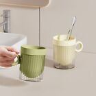 Bold Handle Toothbrush Holder Transparent Mouthwash Cup New Toothbrush Cup