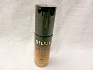 MILANI CONCEAL + PERFECT 2-IN-1 FOUNDATION + CONCEALER 02 NATURAL-1 FL OZ - Picture 1 of 2