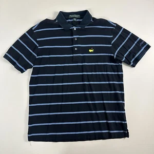 Masters Collection Golf Polo Shirt Mens Medium Blue 60's Two-Ply Mercerized - Picture 1 of 8