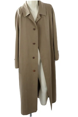 Gabardina larga con botones oculta beige beige de SANYO para hombre talla 40R Foto 1 de 4