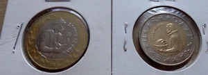 Portugal Bi-Metallic Coins 200 Escudos 1991 and 100 Escudos 1990 (c) - Picture 1 of 5