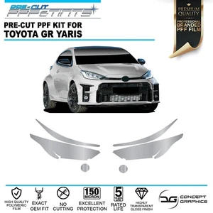 Scheinwerfer & Nebelscheinwerfer Steinchip PPF Lackschutzfolie für Toyota GR Yaris - Bild 1 von 2