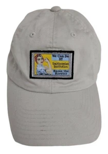 Rosie The Riveter WE CAN DO IT Front Patch Cap Ball Cap Vintage Hat Smithsonian - Picture 1 of 10