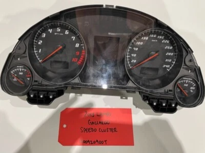 13 LAMBORGHINI GALLARDO LP560 LP550 METRIC SPEEDOMETER CLUSTER 400920900T 10-13 — 第 1/4 张图片