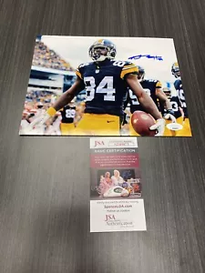 Antonio Brown Signed 8x10 Photo Pittsburgh Steelers JSA COA - Picture 1 of 2