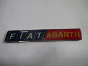 FIAT Abarth Stemma signo firma insignia 124 131 500 128 años 70 x - Imagen 1 de 1