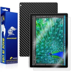 ArmorSuit Microsoft Surface Book Screen Protector + Black Carbon Skin USA - Picture 1 of 6