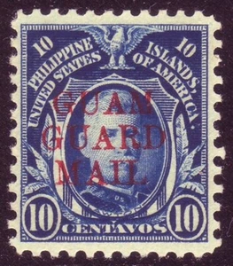 GUAM - CORREO DE GUARDIA - M11 (10c con embalaje original rojo) - márgenes en todo el camino - ¡MNH!! - Imagen 1 de 2