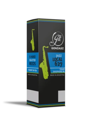 Gonzalez *JAZZ-LOCAL 627* TENOR Sax-Saxo-Saxophone reeds-Box of 5-Hardness # 3.5