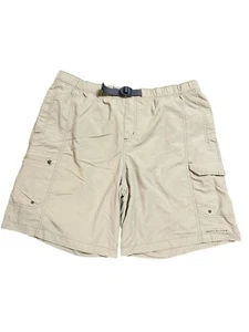 Columbia Shorts Large Herren Khaki Cargo Taschen Gürtel Wandern Outdoor - Bild 1 von 4