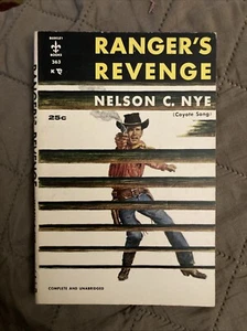 Western Vintage Pb, Ranger’s Revenge by Nye, Berkley Book 363, 1956, VG+ - Imagen 1 de 6