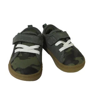 Carters Just One You Baby Jungen Größe 3 niedrige Turnschuhe Camouflage - Bild 1 von 9